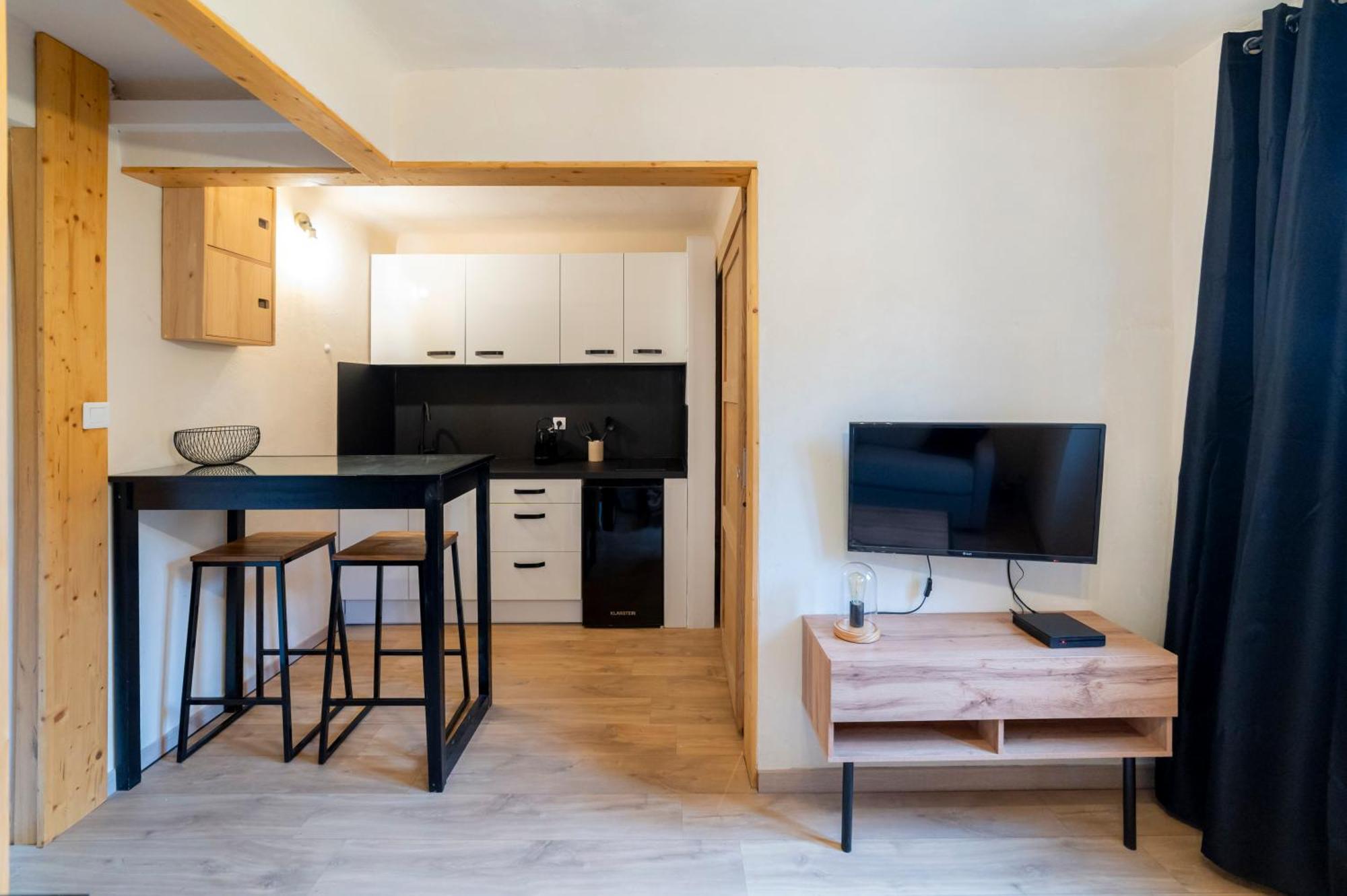 La Galleanne studio agréable et chaleureux Briançon Exterior foto