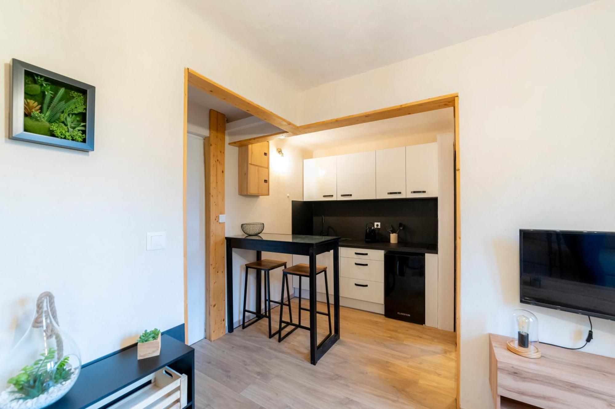 La Galleanne studio agréable et chaleureux Briançon Exterior foto